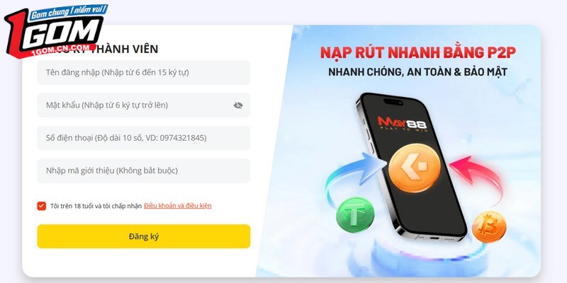 Tham gia nhà cái uy tín qua các bước đăng ký miễn phí 100%