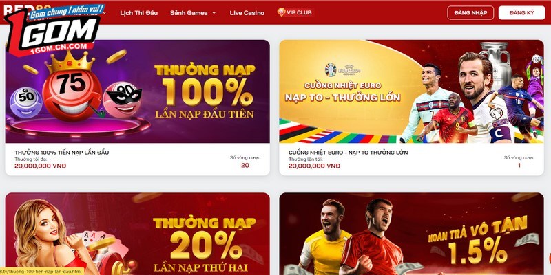 RED88 thu hút một lượng lớn game thủ trong thời đại mới