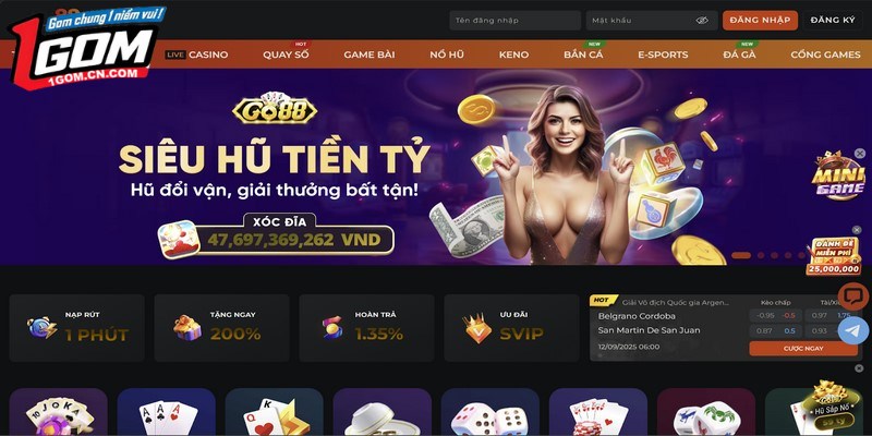 SV88 là nền tảng giải trí trực tuyến uy tín, được đông đảo người chơi lựa chọn